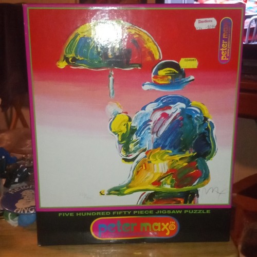 Peter max umbrella man jigsaw - umbrella,